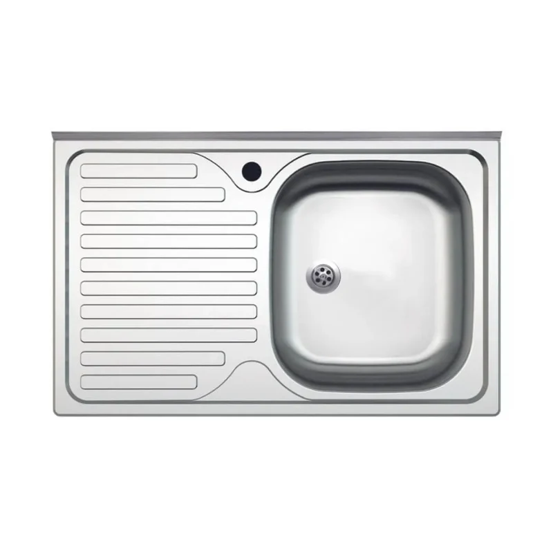 Lavello da appoggio vasca acciaio inox | CHEF