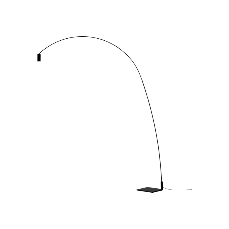 Lampada da Terra LED Nemo Fox 15W Nera Dimmerabile 2700K – FOXLN221
