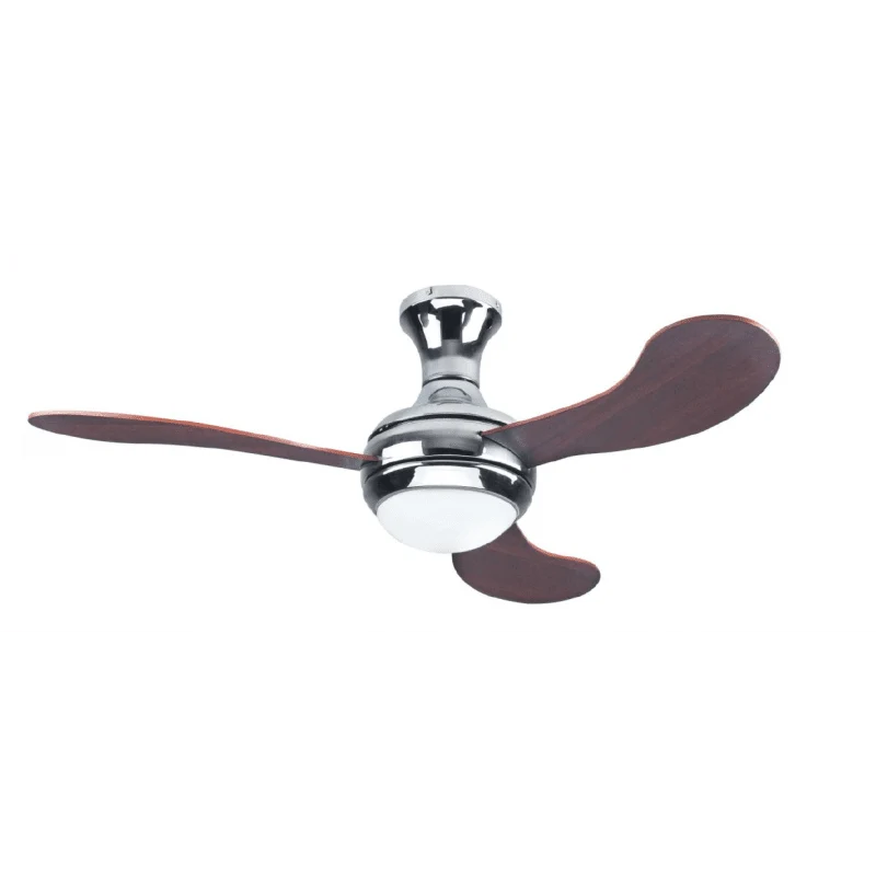 Ventilatore da soffitto con luce effetto legno: comfort ed eleganza in ogni stagione