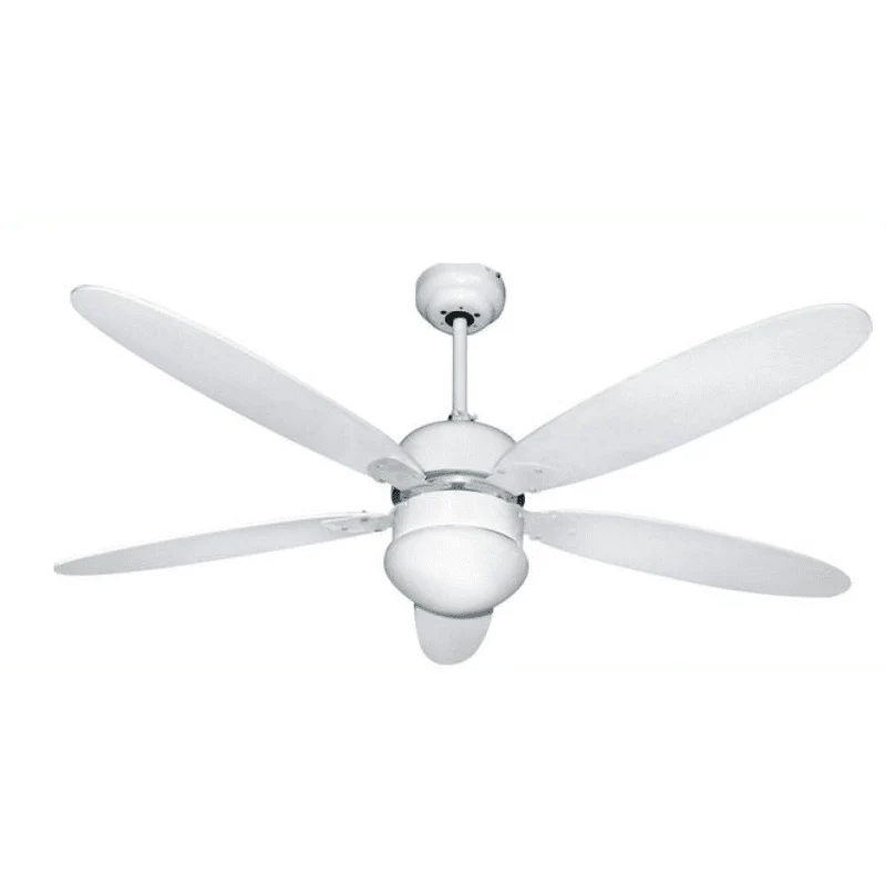 Ventilatore da Soffitto 5 Pale in Plastica con Luce Ø 132 cm | EFFE