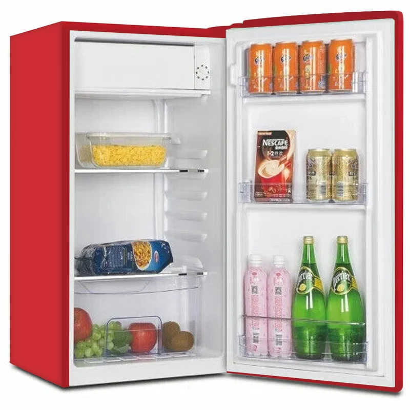 Frigorifero Congelatore Kooper Frigo Rosso Monoporta Classe A+ Capacità 86 litri