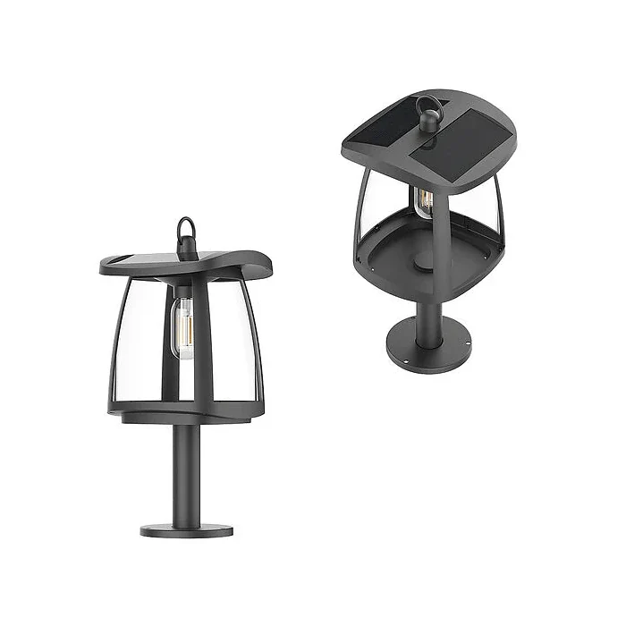 Lanterna LED Solare per Paletto da Esterno Bot Lighting Yucca con Sensore Crepuscolare
