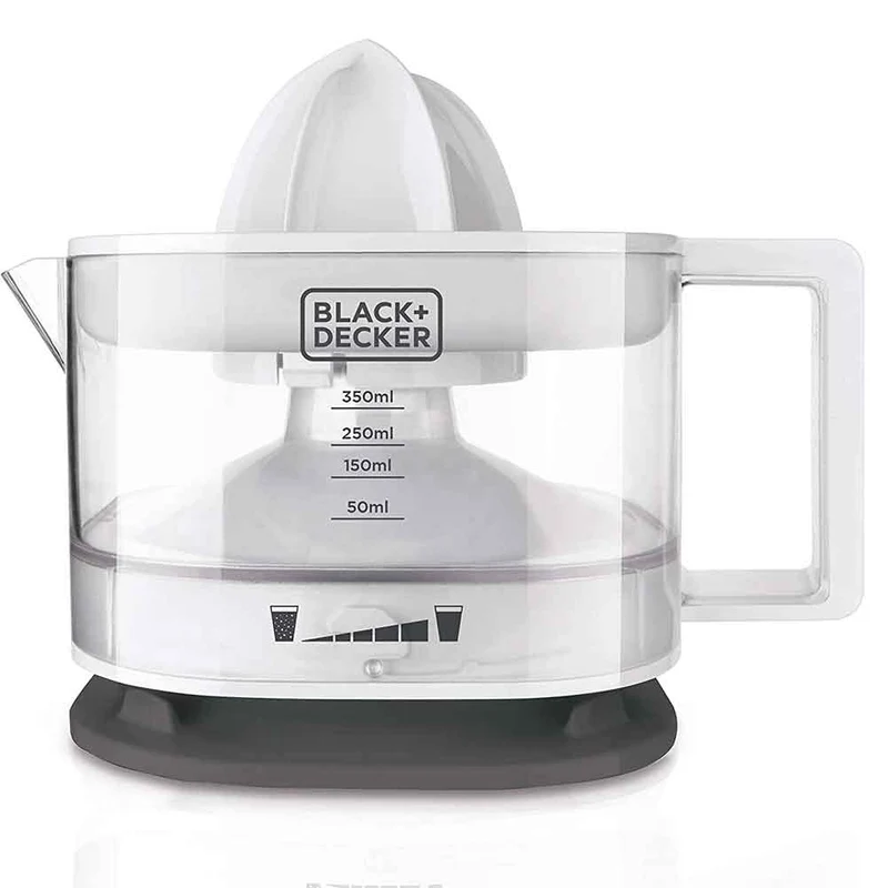 Spremiagrumi Elettrico Black Decker 25W 350ml Spremi Agrumi Doppia Rotazione