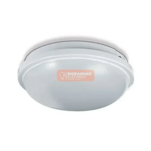 Plafoniera LED Tonda BH20 T&O IP65 – 20 W per Interni/Esterni