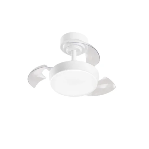 Ventilatore da Soffitto Perenz Open+ Mini Bianco con Pale a Scomparsa – 7210 B CT