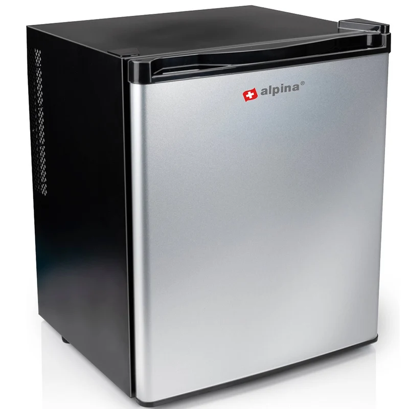 Frigo Bar Frigorifero Elettrico Hotel Termico 38 lt Minifrigo 51 cm Nero Silver