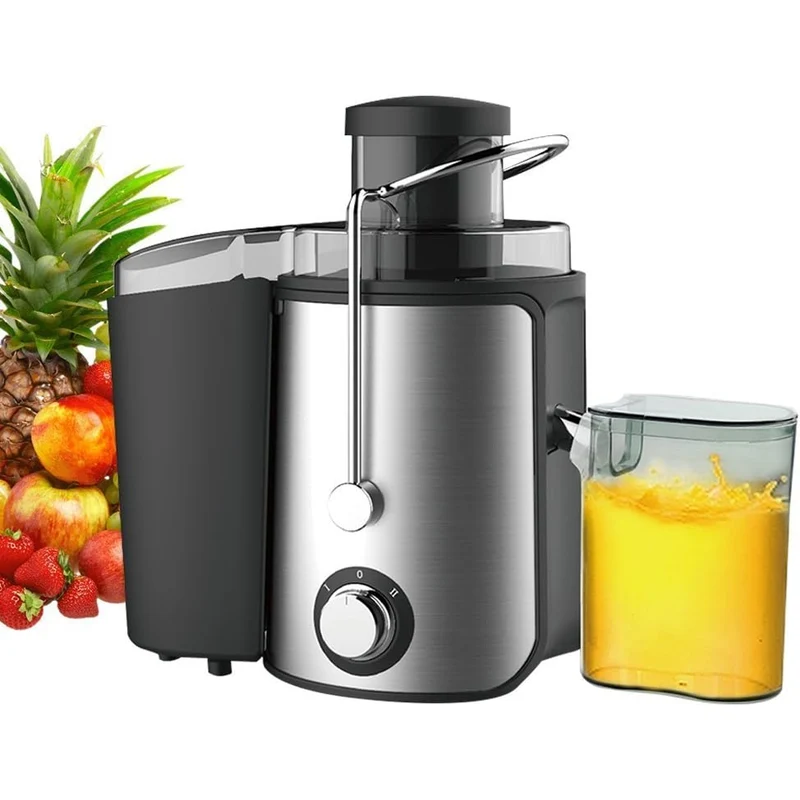Centrifuga Elettrica Estrattore Succo Frutta e Verdura 600W Filtro in Acciaio