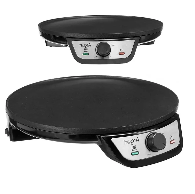 Piastra Crepiera Elettrica 30cm 1200W Antiaderente Pancake casa fai da te