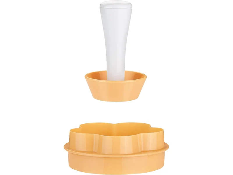 Tartellette bianco e giallo in plastica Tescoma Delicia